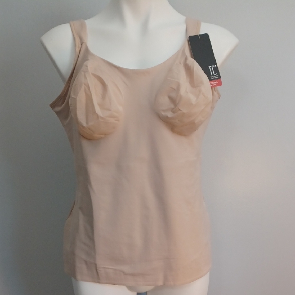 NWT - Size 46 TC Fine Intimates Nude "Firm Control Shape-Cami" Shapewear